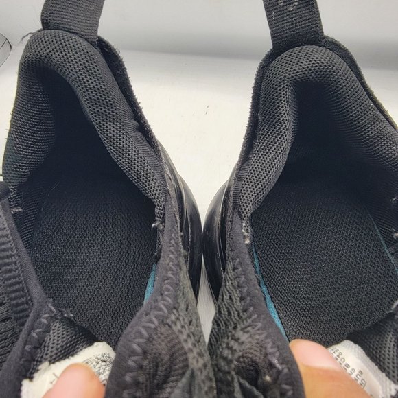 Nike Air Max 270 Mens 8 Triple Black Sneaker Shoes Casual Outdoors AH8050-005 - Picture 11 of 14